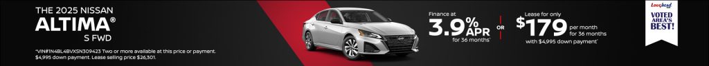 2025 Nissan Altima S FWD