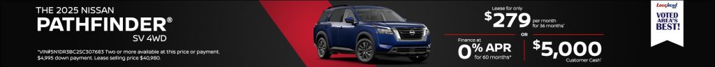 2025 Nissan Pathfinder SV 4WD