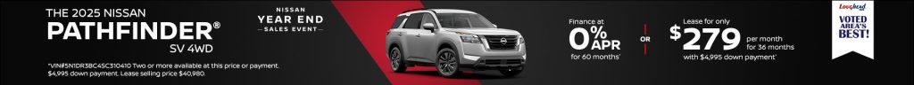 2025 Nissan Pathfinder SV 4WD