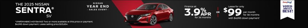 2025 Nissan Sentra SV