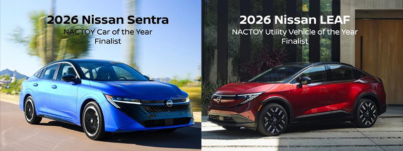2026 Nissan LEAF & Sentra Award Finalists