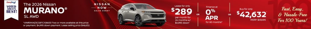 2026 Nissan Murano SL AWD