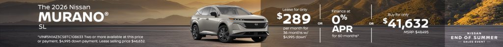 2026 Nissan Murano SL AWD