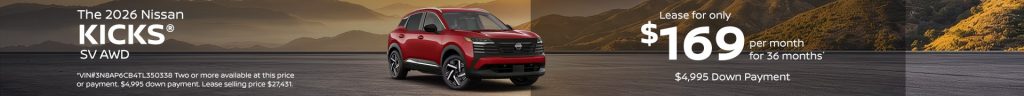 2026 Nissan Kicks SV AWD