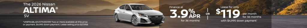 2026 Nissan Altima SV