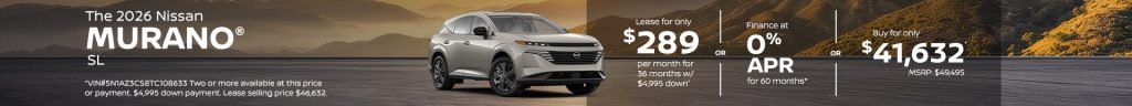 2026 Nissan Murano SL AWD