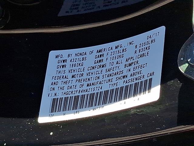 2017 Honda Accord Sedan EX-L