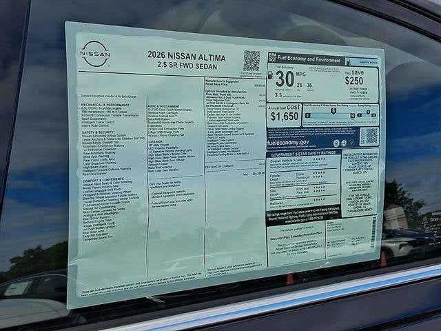 2026 Nissan Altima SR