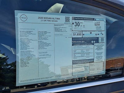 2026 Nissan Altima SR