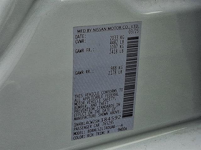 2025 Nissan Altima SR AWD Premium