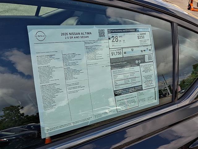 2026 Nissan Altima SR
