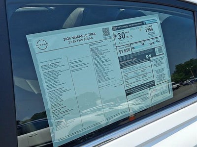2026 Nissan Altima SV