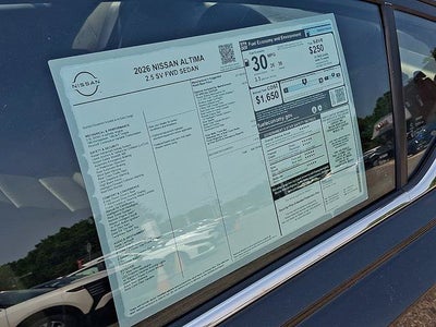 2026 Nissan Altima SV