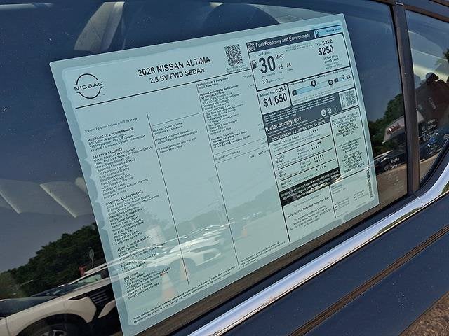 2026 Nissan Altima SV