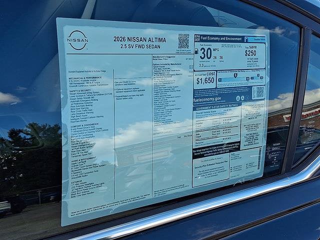 2026 Nissan Altima SV