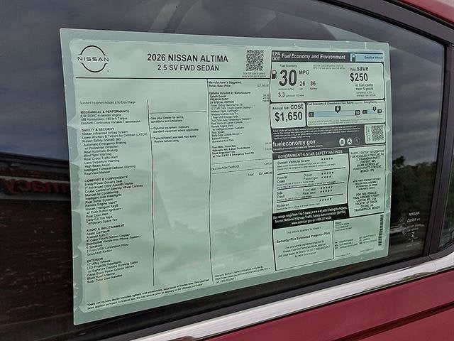 2026 Nissan Altima SV