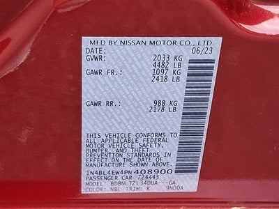 2023 Nissan Altima 2.5 SL