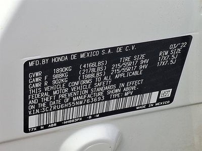 2022 Honda HR-V EX