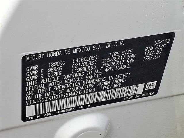 2022 Honda HR-V EX