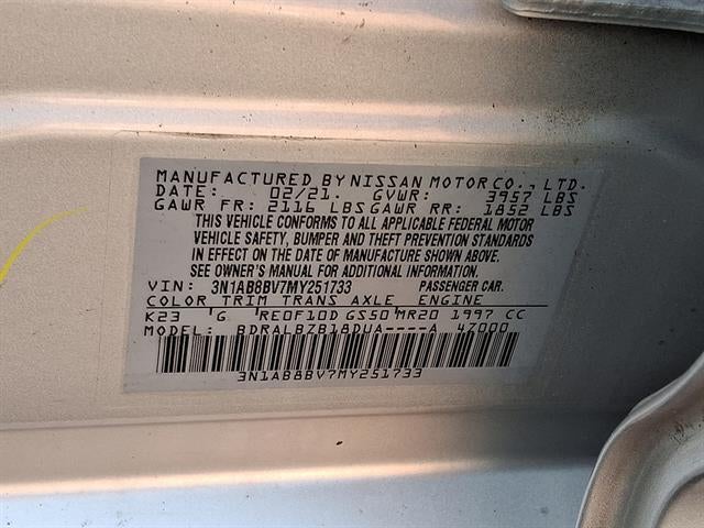 2021 Nissan Sentra S