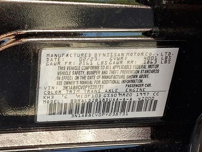 2023 Nissan Sentra SV