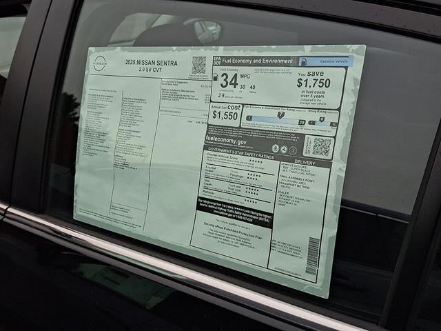 2025 Nissan Sentra SV
