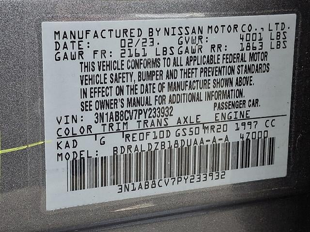 2023 Nissan Sentra SV