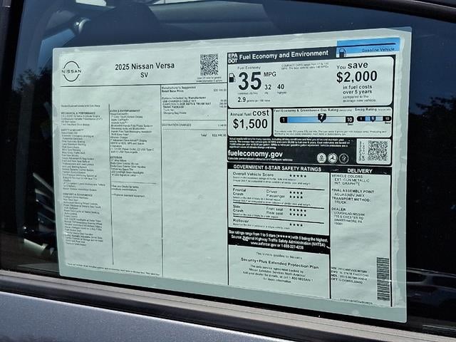 2025 Nissan Versa SV