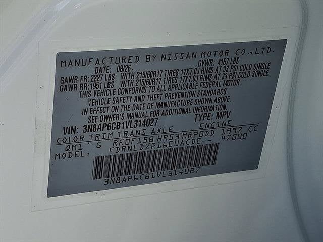 2027 Nissan Kicks SV