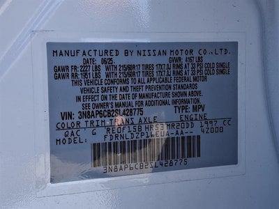 2025 Nissan Kicks SV Intelligent AWD