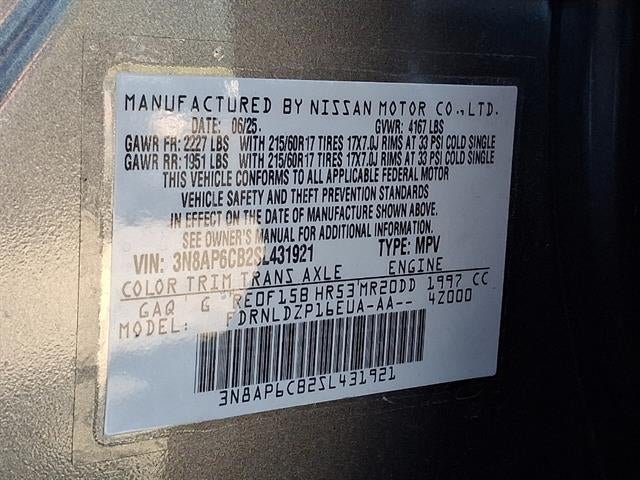 2025 Nissan Kicks SV Intelligent AWD