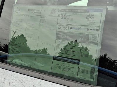 2025 Nissan Kicks SV Intelligent AWD