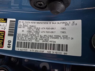 2019 Toyota Tacoma 4WD TRD Sport