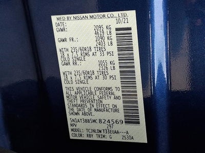 2021 Nissan Rogue AWD SV PREMIUM