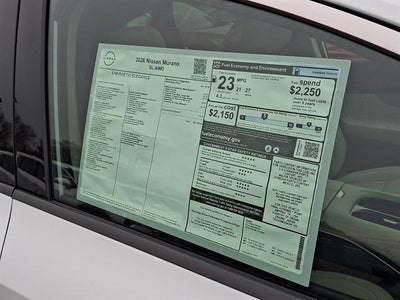 2026 Nissan Murano SL