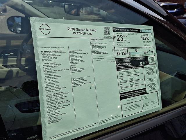2026 Nissan Murano Platinum