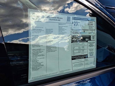 2027 Nissan Murano Platinum