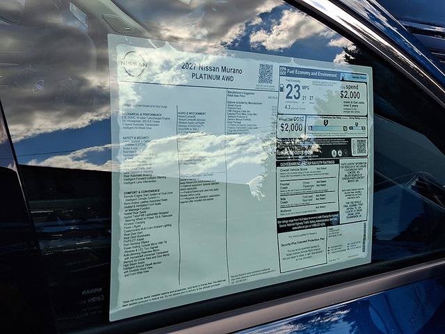 2027 Nissan Murano Platinum