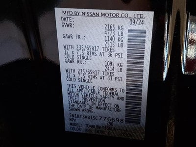 2025 Nissan Rogue S Intelligent AWD