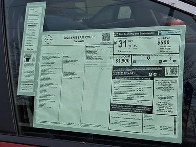 2026 Nissan Rogue SV