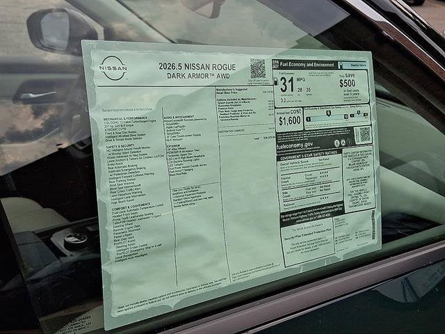 2026 Nissan Rogue Dark Armor