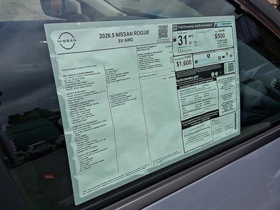 2026 Nissan Rogue SV