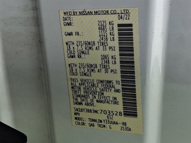 2022 Nissan Rogue AWD SV PREMIUM