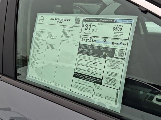 2026 Nissan Rogue SV