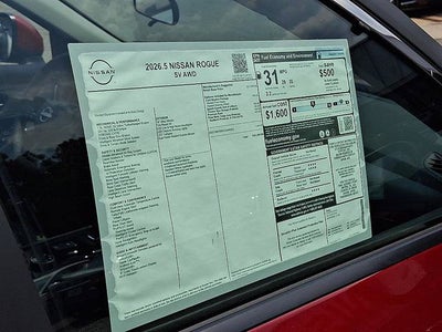 2026 Nissan Rogue SV