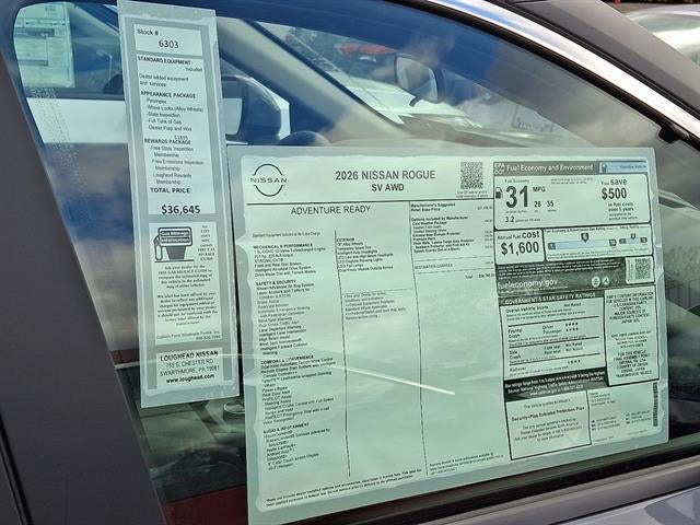 2026 Nissan Rogue SV