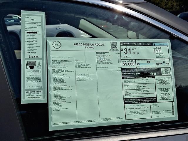 2026 Nissan Rogue SV