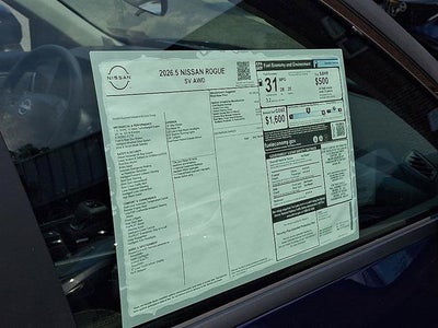 2026 Nissan Rogue SV