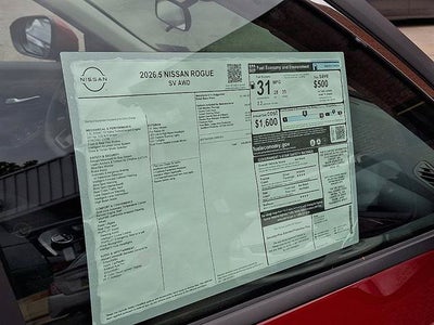 2026 Nissan Rogue SV