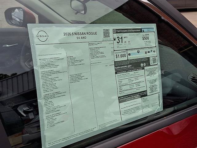 2026 Nissan Rogue SV